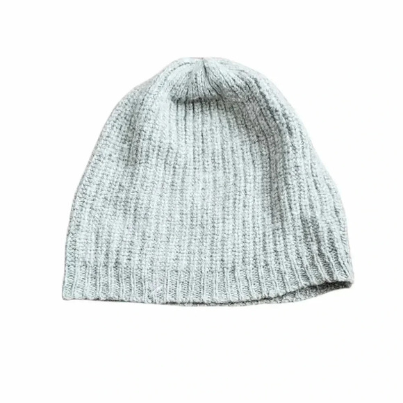 aerie Accessories - Aerie Gray Knit Loose Beanie Hat